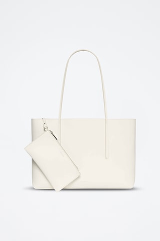 Cabas et pochette - Blanc