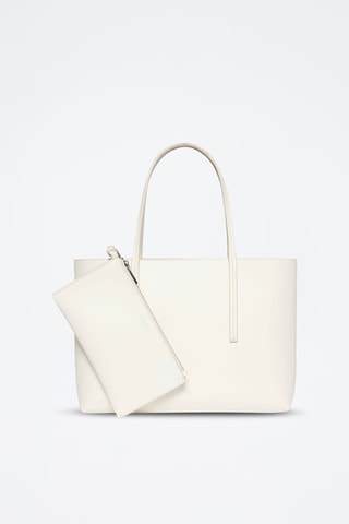 Cabas et pochette - Blanc