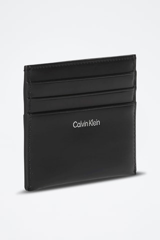 Porte-cartes en cuir - Noir