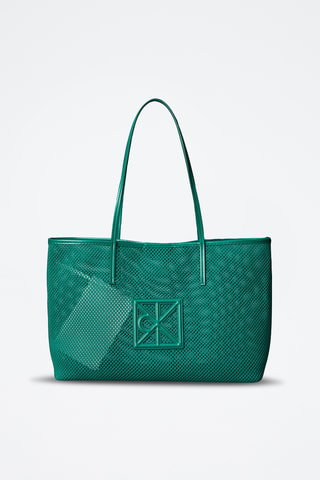 Cabas et pochette - Vert