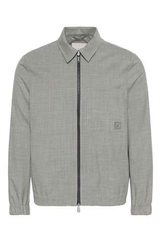 Veste en laine - Blanc et noir