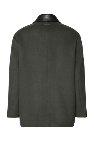Veste en laine - Vert foncé