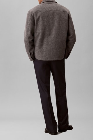 Pantalon droit - Bleu foncé
