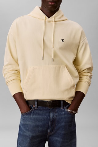 Sweat à capuche - Jaune