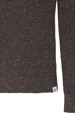 Pull en laine - Marron chiné