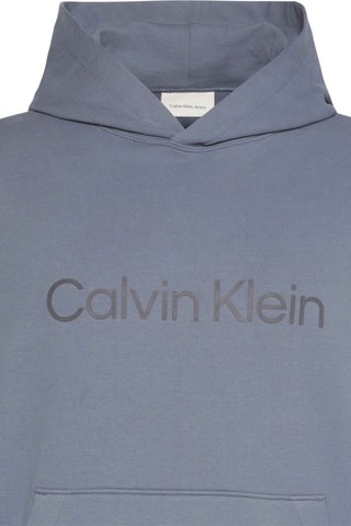 Sweat à capuche - Bleu-gris