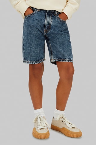 Short en jean - Bleu