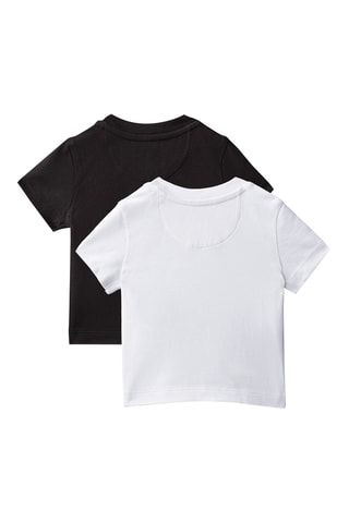2 t-shirts - Noir et blanc