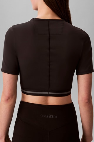 T-shirt cropped - Noir