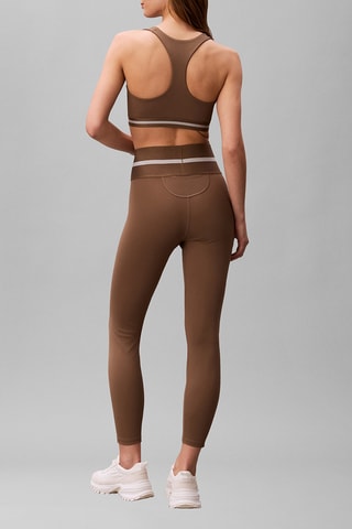 Legging taille haute - Marron