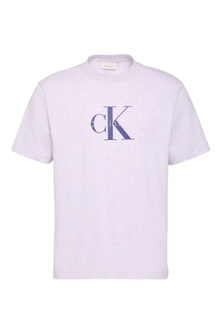T-shirt relaxed - Lilas