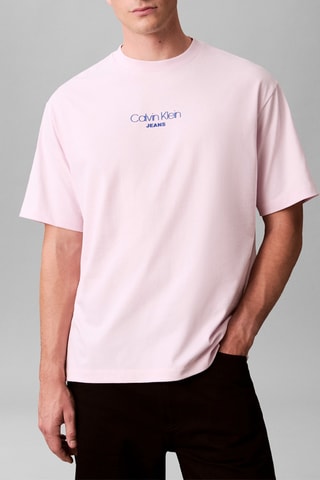 T-shirt relaxed - Rose