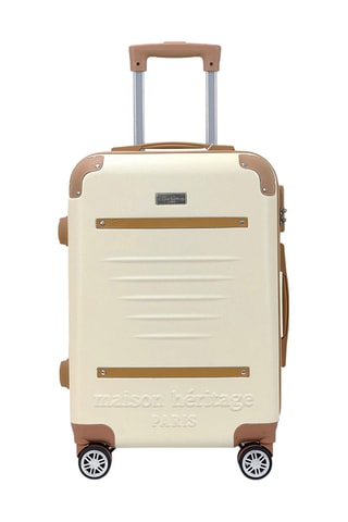 Handbagagetrolley en Weekendtrolley (S/M) Trocadero - 55/65 cm  - Wit