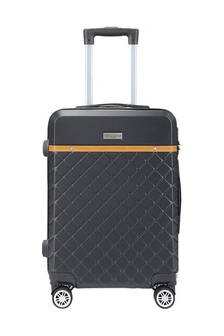 Handbagagetrolley en Grote Trolley Odeon (S/L) - 55/75 cm  - Zwart en bruin