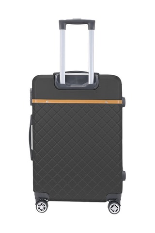 Handbagagetrolley en Grote Trolley Odeon (S/L) - 55/75 cm  - Zwart en bruin