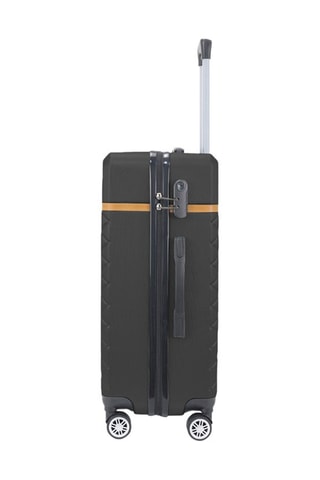 Handbagagetrolley en Grote Trolley Odeon (S/L) - 55/75 cm  - Zwart en bruin