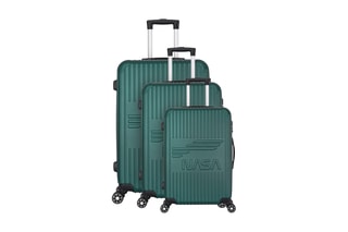 Set van 3 Trolleys Enter (S/M/L) - 55/65/75 cm - Groen