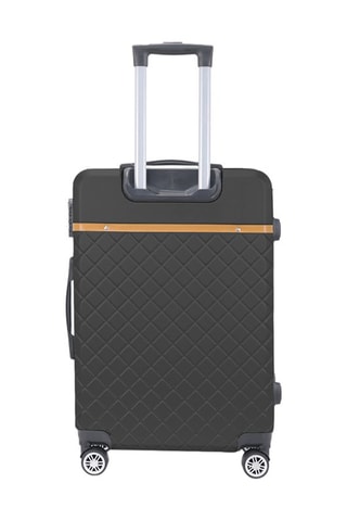 Weekendtrolley en Grote Trolley Odéon (M/L) - 65/75 cm  - Zwart, bruin en grijs