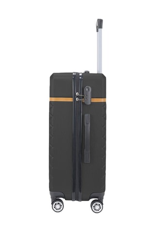 Weekendtrolley en Grote Trolley Odéon (M/L) - 65/75 cm  - Zwart, bruin en grijs