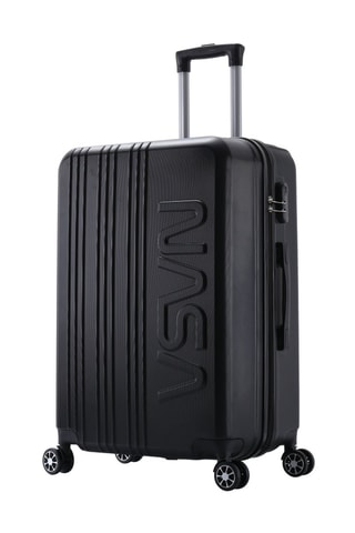 Handbagagetrolley en Grote Trolley Nasa Saturn (S/L) - Zwart - 55/75 cm - Zwart