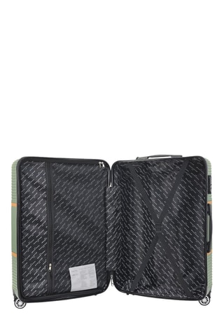 Handbagagetrolley Trocadero (S) - 55 cm  - Zwart, beige, bruin en zilverkleurig