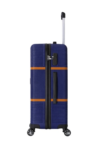 Handbagagetrolley en Beautycase Opera (S) - 55/30 cm - Marineblauw