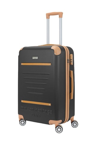 Weekendtrolley Trocadero (M) - 65 cm  - Zwart, beige, bruin en grijs