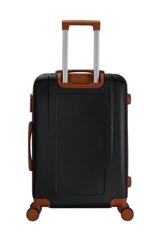 Handbagagetrolley en Weekendtrolley Nasa Falcon (S/M) - 55/65 cm - Zwart en bruin