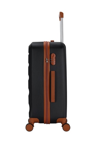 Handbagagetrolley en Weekendtrolley Nasa Falcon (S/M) - 55/65 cm - Zwart en bruin