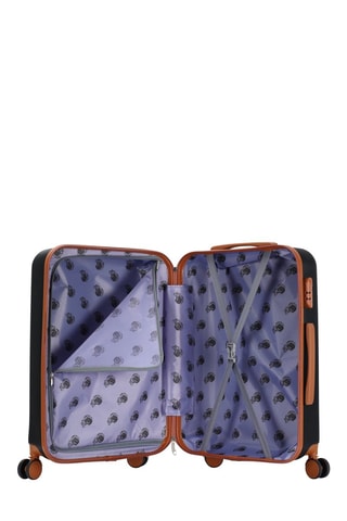 Handbagagetrolley en Weekendtrolley Nasa Falcon (S/M) - 55/65 cm - Zwart en bruin