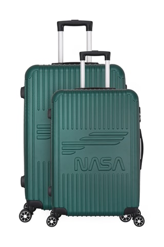 Handbagagetrolley en Weekendtrolley Enterprise (S/M) ( Kaki - Kaki