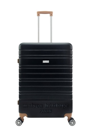 Set van 3 Trolleys Madeleine (S/M/L) - 50/60/70 cm - Zwart en bruin