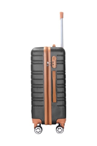 Handbagagetrolley en Grote Trolley Madeleine (S/L) - 50/70 cm - Bruin en zwart