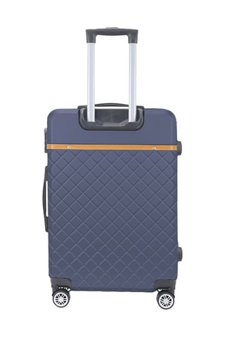 Weekendtrolley Odeon (M) - 65 cm  - Wit en blauw