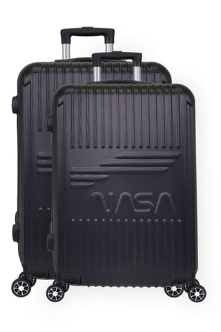 Weekendtrolley en Grote Trolley Enterprise (M/L) - Zwart