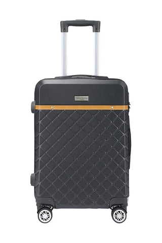 Handbagagetrolley en Weekendtrolley Odeon (S/M) - 55/65 cm  - Zwart en bruin