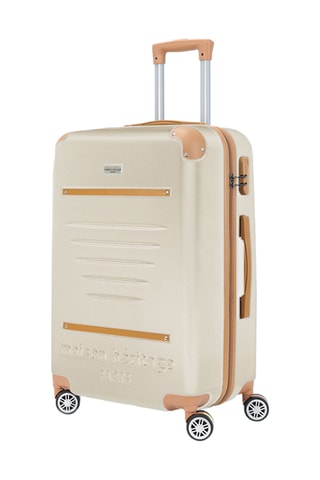 Handbagagetrolley en Grote Trolley (S/L) Trocadero - 55/75 cm  - Wit