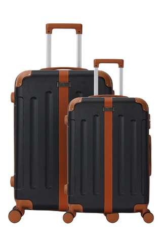 Handbagagetrolley en Grote Trolley Tuileries (S/L) - 55/75 cm - Zwart