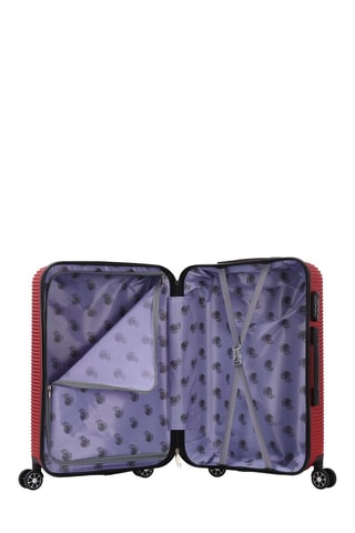 Set van 3 Trolleys Delta (S/M/L) - 55/65/75 cm - Zwart en rood