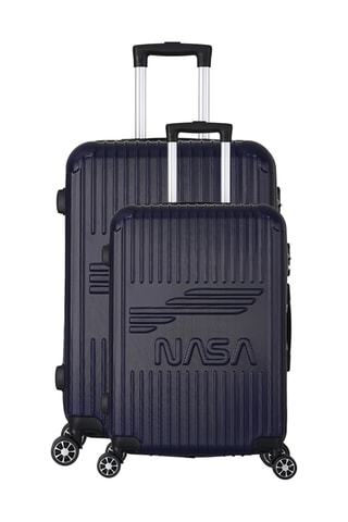 Weekendtrolley en Grote Trolley Enterprise (M/L) - Marineblauw