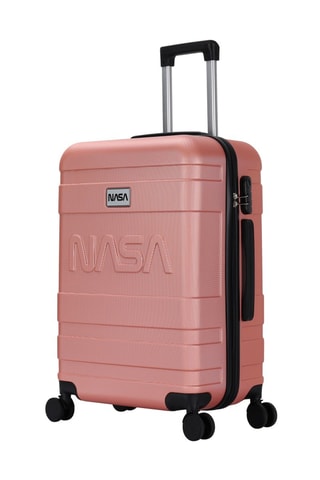 Weekendtrolley Endea (M)  - 65 cm - Zwart en roze