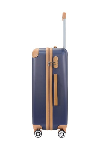 Grote Trolley Trocadero (L) - 75 cm  - Blauw en bruin