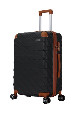 Weekendtrolley Prado (M)  - 65 cm - Zwart en bruin