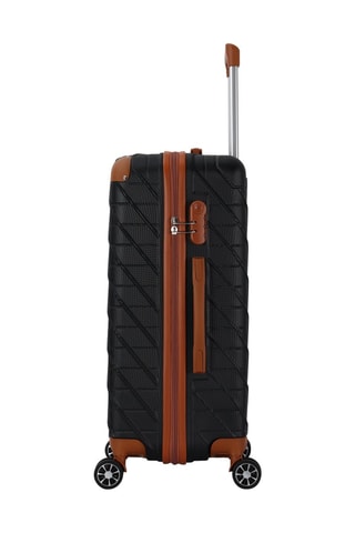 Weekendtrolley Prado (M)  - 65 cm - Zwart en bruin