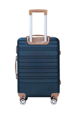 Weekendtrolley en Grote Trolley Madeleine (M/L) - 60/70 cm - Blauw en bruin