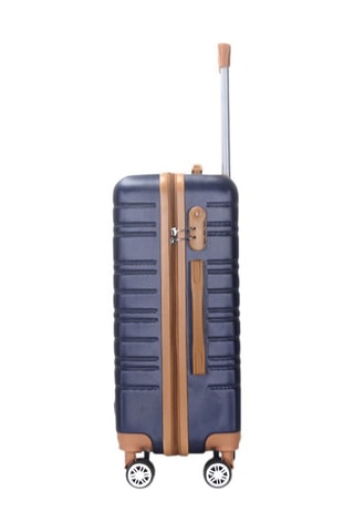 Weekendtrolley en Grote Trolley Madeleine (M/L) - 60/70 cm - Blauw en bruin