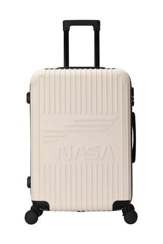 Handbagagetrolley en Weekendtrolley Nasa Enter (S/M) - 55/65 cm - Beige