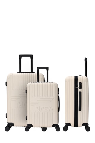 Set van 3 Trolleys Enter (S/M/L) - 55/65/75 cm - Beige