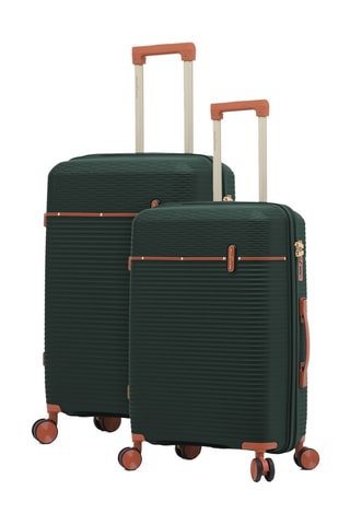 Weekendtrolley en Grote Trolley Courcelles (M/L) - 65/75 cm - Donkergroen