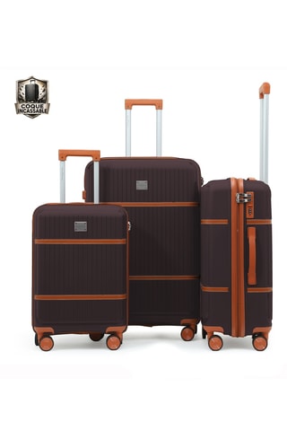 Set van 3 Trolleys Malesherbes (S/M/L) - 55 / 65 / 75 cm - Paars